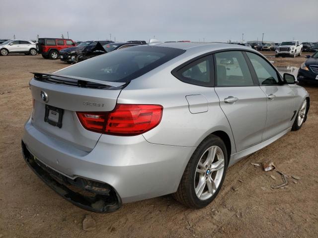 WBA3X5C52FD561943 - 2015 BMW 328 XIGT GRAY photo 4