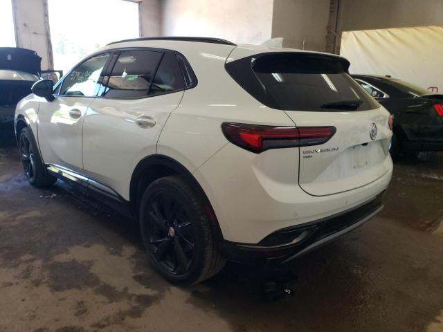 LRBFZPR47MD142342 - 2021 BUICK ENVISION E თეთრი ფოტო 3