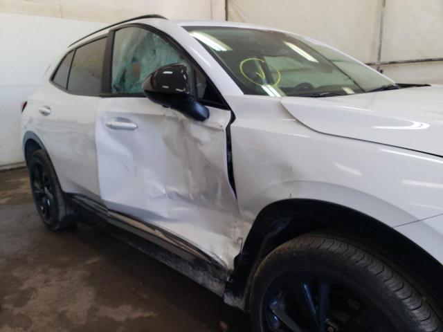 LRBFZPR47MD142342 - 2021 BUICK ENVISION E WHITE photo 9