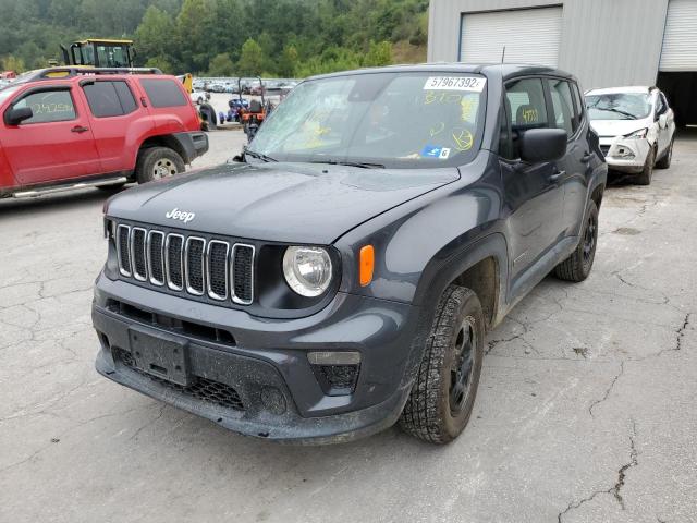 ZACNJDAB9MPM96276 - 2021 JEEP RENEGADE S Boz foto 2
