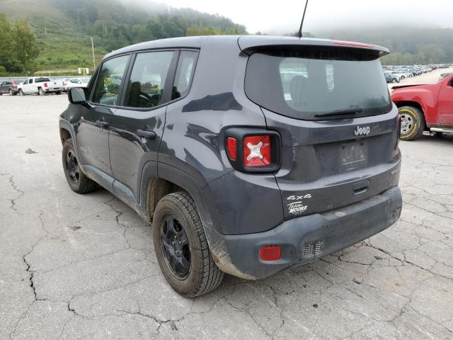 ZACNJDAB9MPM96276 - 2021 JEEP RENEGADE S Boz foto 3