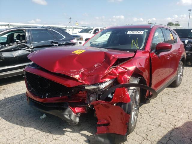 JM3KFBDM4M1460026 - 2021 MAZDA CX-5 GRAND RED photo 2