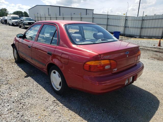 1Y1SK52851Z448424 - 2001 CHEVROLET GEO PRIZM წითელი ფოტო 3