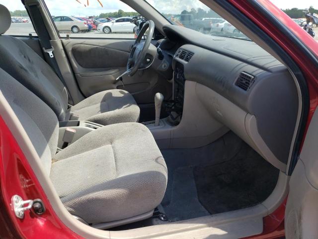 1Y1SK52851Z448424 - 2001 CHEVROLET GEO PRIZM წითელი ფოტო 5