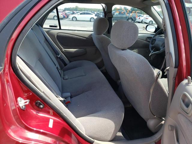 1Y1SK52851Z448424 - 2001 CHEVROLET GEO PRIZM წითელი ფოტო 6