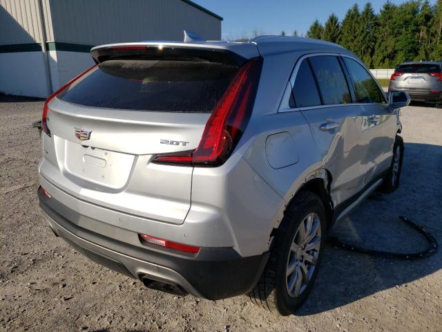 1GYFZDR47KF181847 - 2019 CADILLAC XT4 PREMIU SILVER photo 4