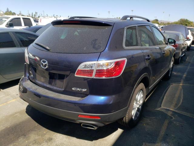 JM3TB2BV0C0356567 - 2012 MAZDA CX-9 BLUE photo 4