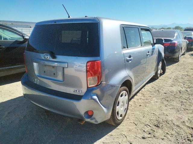 JTLZE4FE8B1137532 - 2011 TOYOTA SCION XB GRAY photo 4