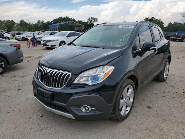 KL4CJBSB0GB737504 - 2016 BUICK ENCORE CON BLACK photo 2