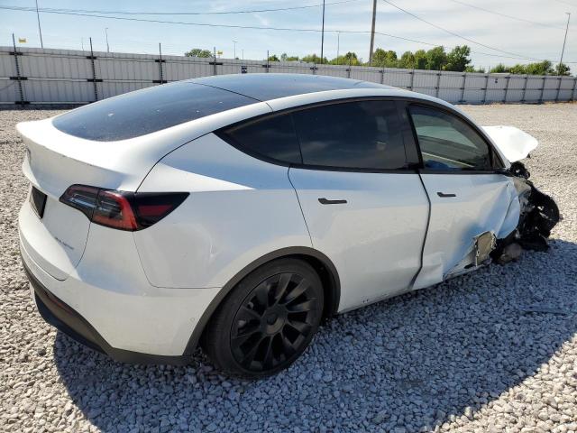 5YJYGDEE0LF041907 - 2020 TESLA MODEL Y Blanc photo 4