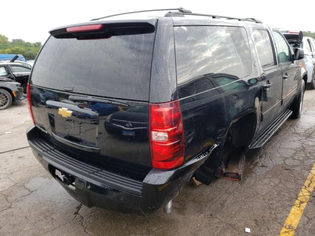 1GNSKJE77CR310538 - 2012 CHEVROLET SUBURBAN K BLACK photo 4