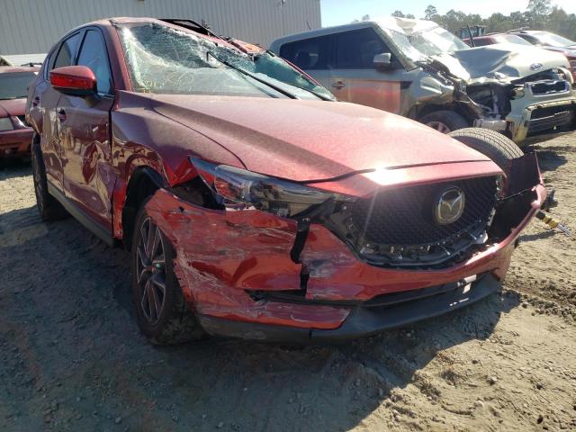 JM3KFADM9J0362637 - 2018 MAZDA CX-5 GRAND RED photo 1