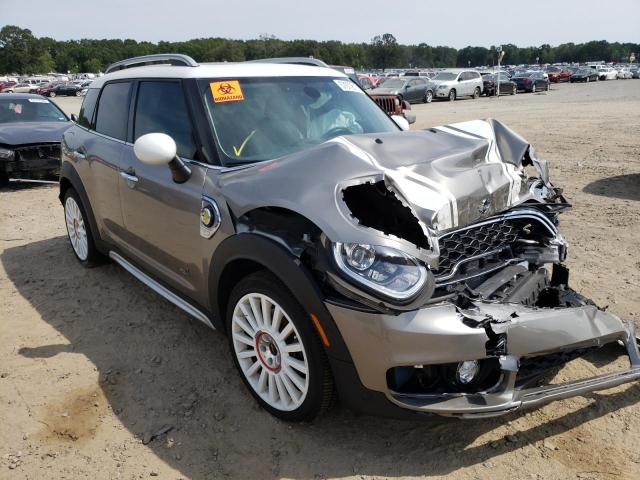 WMZYU7C41J3B86276 - 2018 MINI COOPER S E SILVER photo 1