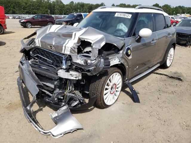 WMZYU7C41J3B86276 - 2018 MINI COOPER S E SILVER photo 2