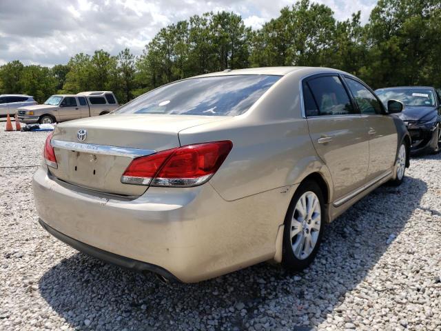 4T1BK3DB9BU380009 - 2011 TOYOTA AVALON BAS 棕色 照片 4