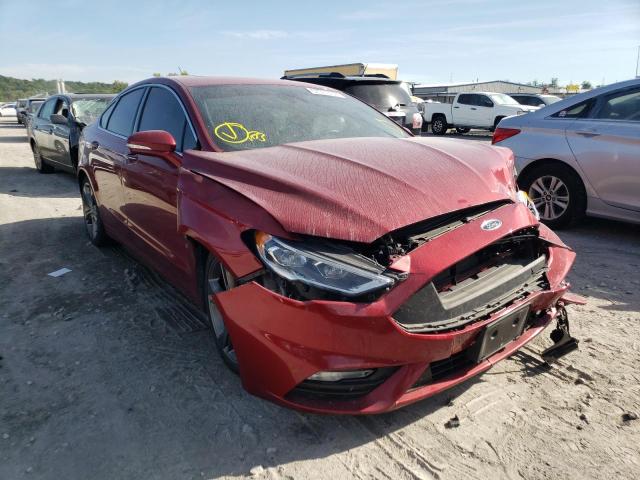 3FA6P0VP9HR199675 - 2017 FORD FUSION SPO RED photo 1