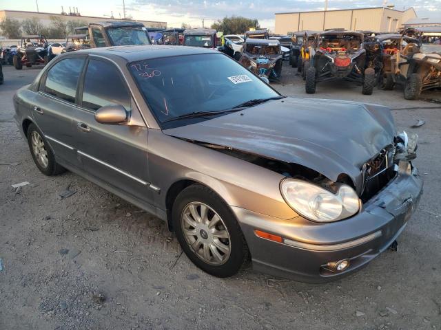 KMHWF35H83A851045 - 2003 HYUNDAI SONATA GLS GRAY photo 1