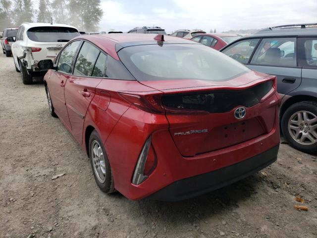 JTDKARFP3H3009896 - 2017 TOYOTA PRIUS PRIM 红色 照片 3