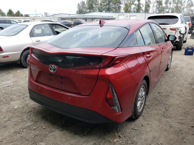 JTDKARFP3H3009896 - 2017 TOYOTA PRIUS PRIM 红色 照片 4