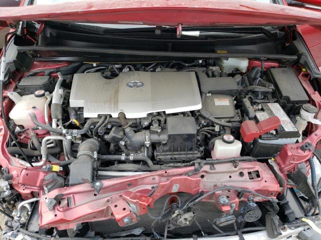 JTDKARFP3H3009896 - 2017 TOYOTA PRIUS PRIM 红色 照片 7