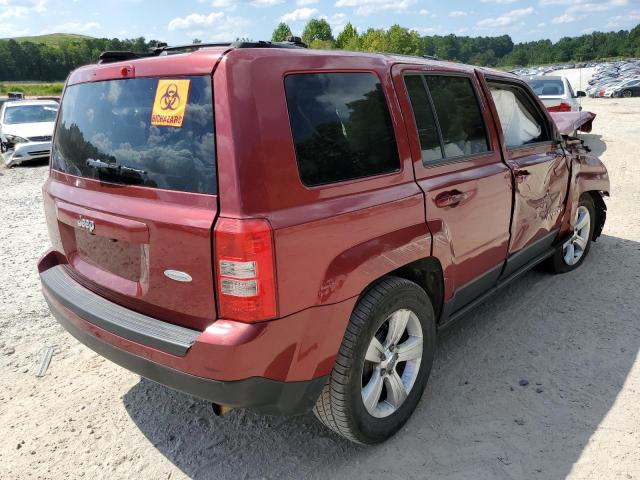 1C4NJPFB6FD428242 - 2015 JEEP PATRIOT LA RED photo 4