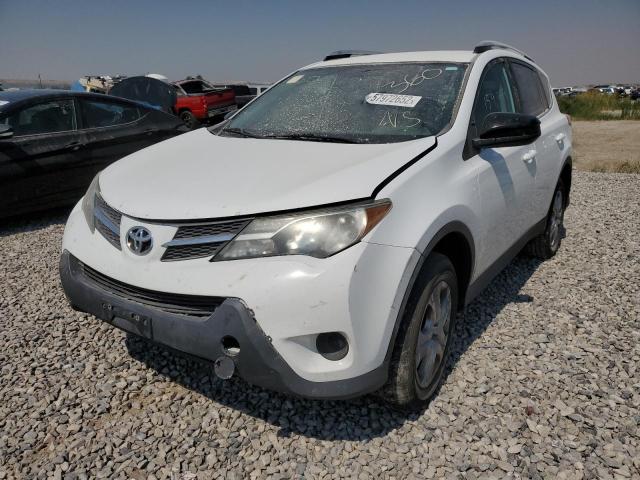 2T3BFREV7DW043042 - 2013 TOYOTA RAV4 LE WHITE photo 2