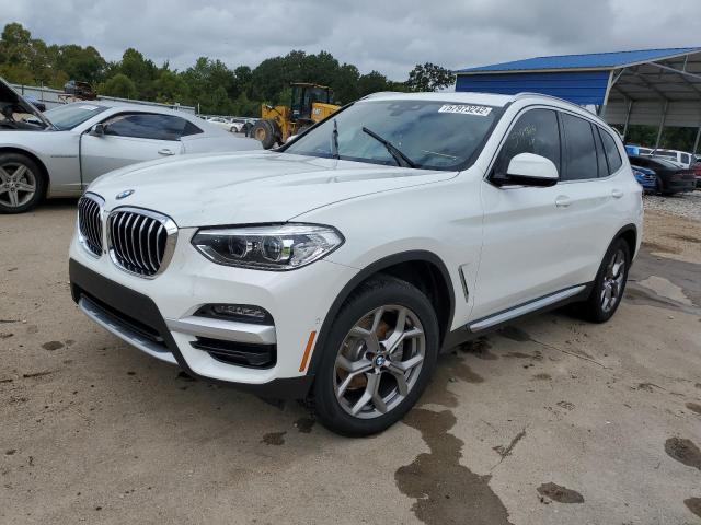 5UXTY5C05M9D71432 - 2021 BMW X3 XDRIVE3 WHITE photo 2