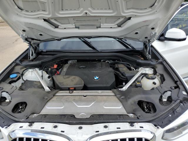 5UXTY5C05M9D71432 - 2021 BMW X3 XDRIVE3 WHITE photo 7