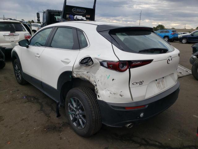 3MVDMBAL9MM223746 - 2021 MAZDA CX-30 WHITE photo 3