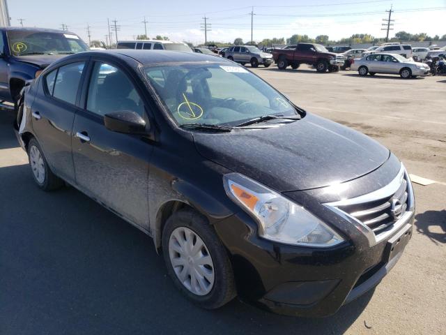 3N1CN7APXGL857722 - 2016 NISSAN VERSA S BLACK photo 1