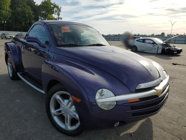 1GCES14P34B109205 - 2004 CHEVROLET SSR 紫色 照片 1