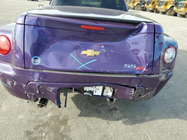 1GCES14P34B109205 - 2004 CHEVROLET SSR 紫色 照片 9