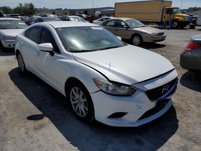 JM1GJ1U56F1213111 - 2015 MAZDA 6 SPORT WHITE photo 1