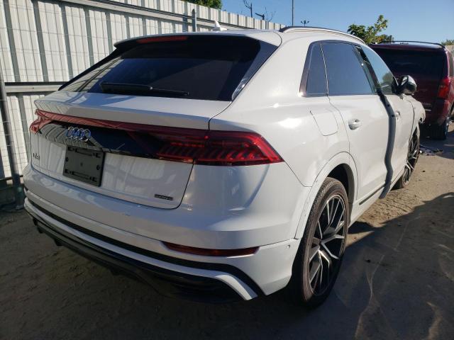 WA1EVAF19LD001636 - 2020 AUDI Q8 PREMIUM WHITE photo 4