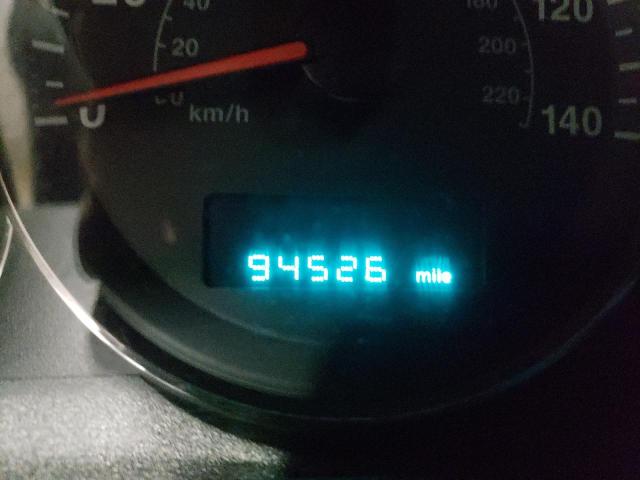 1J8HH58NX6C126343 - 2006 JEEP COMMANDER შავი ფოტო 8