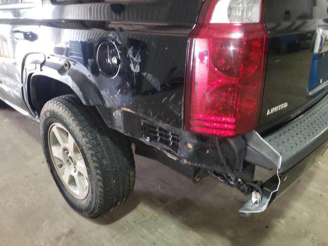 1J8HH58NX6C126343 - 2006 JEEP COMMANDER შავი ფოტო 9