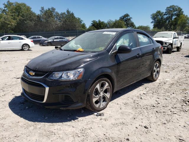 1G1JF5SB5K4122484 - 2019 CHEVROLET SONIC PREM BLACK photo 2