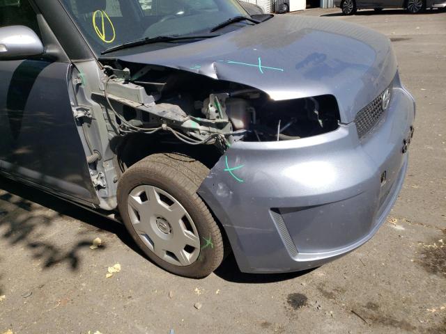 JTLKE50E291086359 - 2009 TOYOTA SCION XB ლურჯი ფოტო 9