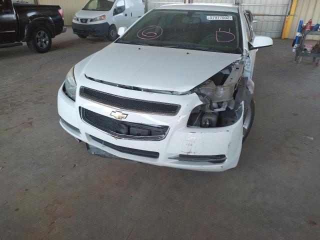 1G1ZC5EB8AF196511 - 2010 CHEVROLET MALIBU 1LT WHITE photo 9