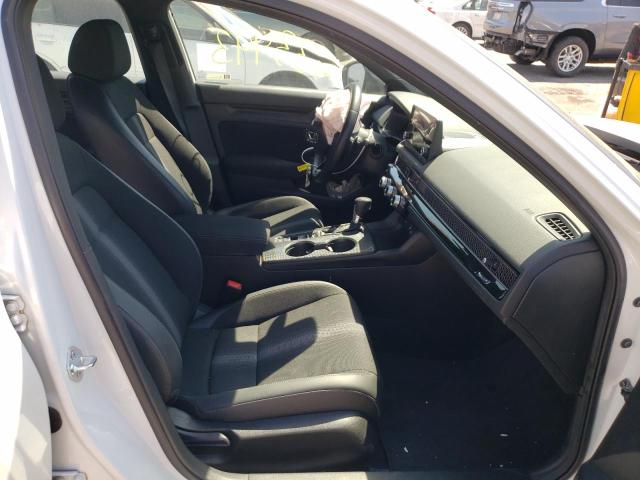 2HGFE2F53NH572095 - 2022 HONDA CIVIC SPOR WHITE photo 5