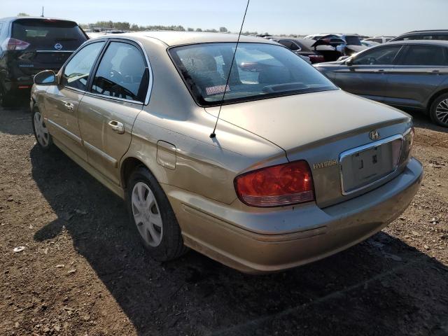 KMHWF25H34A028938 - 2004 HYUNDAI SONATA GL GOLD photo 3