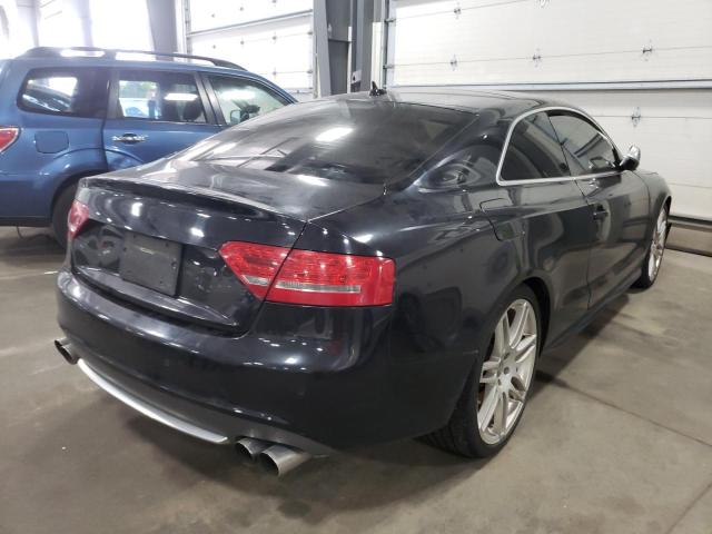 WAUVVAFR6AA004193 - 2010 AUDI S5 PRESTIG BLACK photo 4
