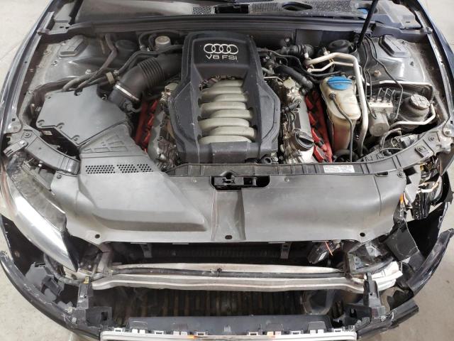 WAUVVAFR6AA004193 - 2010 AUDI S5 PRESTIG BLACK photo 7