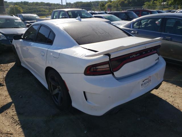 2C3CDXL99JH160920 - 2018 DODGE CHARGER SR WHITE photo 3