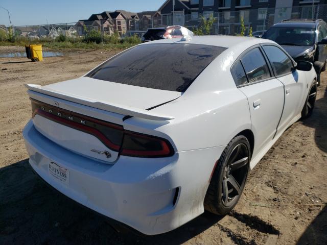 2C3CDXL99JH160920 - 2018 DODGE CHARGER SR WHITE photo 4