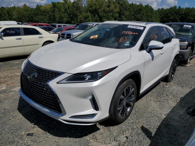 JTJHZKEA2M2018660 - 2021 LEXUS RX 350 L WHITE photo 2