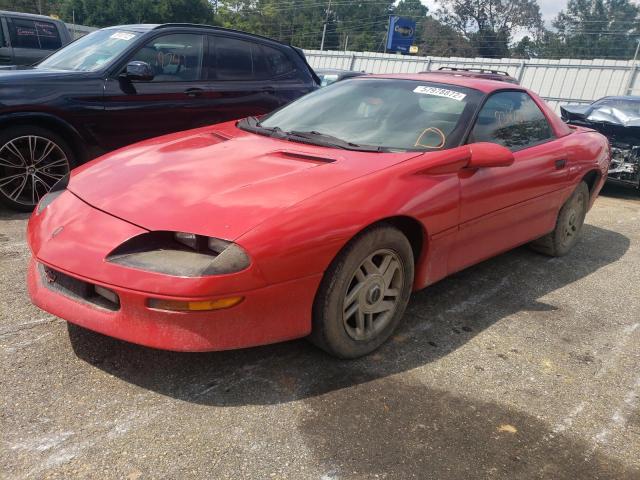 2G1FP22K4T2107029 - 1996 CHEVROLET CAMARO BAS წითელი ფოტო 2