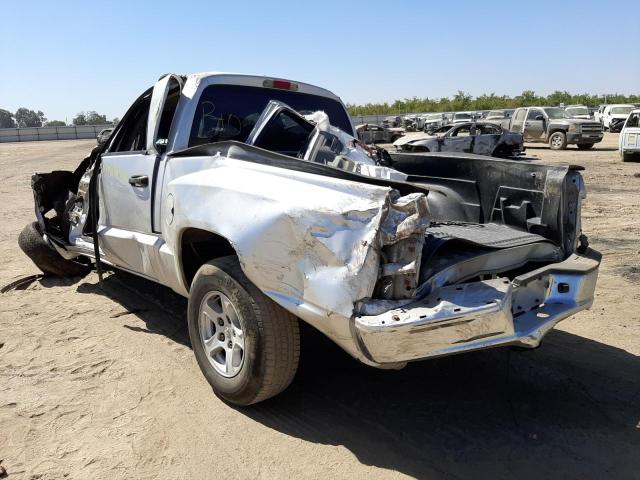 1D7HE48K17S103224 - 2007 DODGE DAKOTA QUA SILVER photo 3