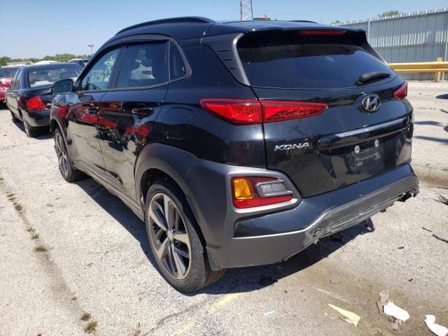 KM8K3CA50JU178699 - 2018 HYUNDAI KONA LIMIT BLACK photo 3