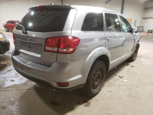 3C4PDDEG0KT764503 - 2019 DODGE JOURNEY GT SILVER photo 4